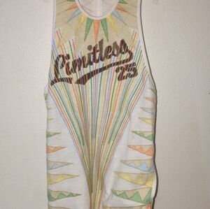 We The Free Colorful Striped Midi Dress